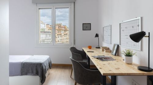 Balmes 335 Doble superior con baño privado 2